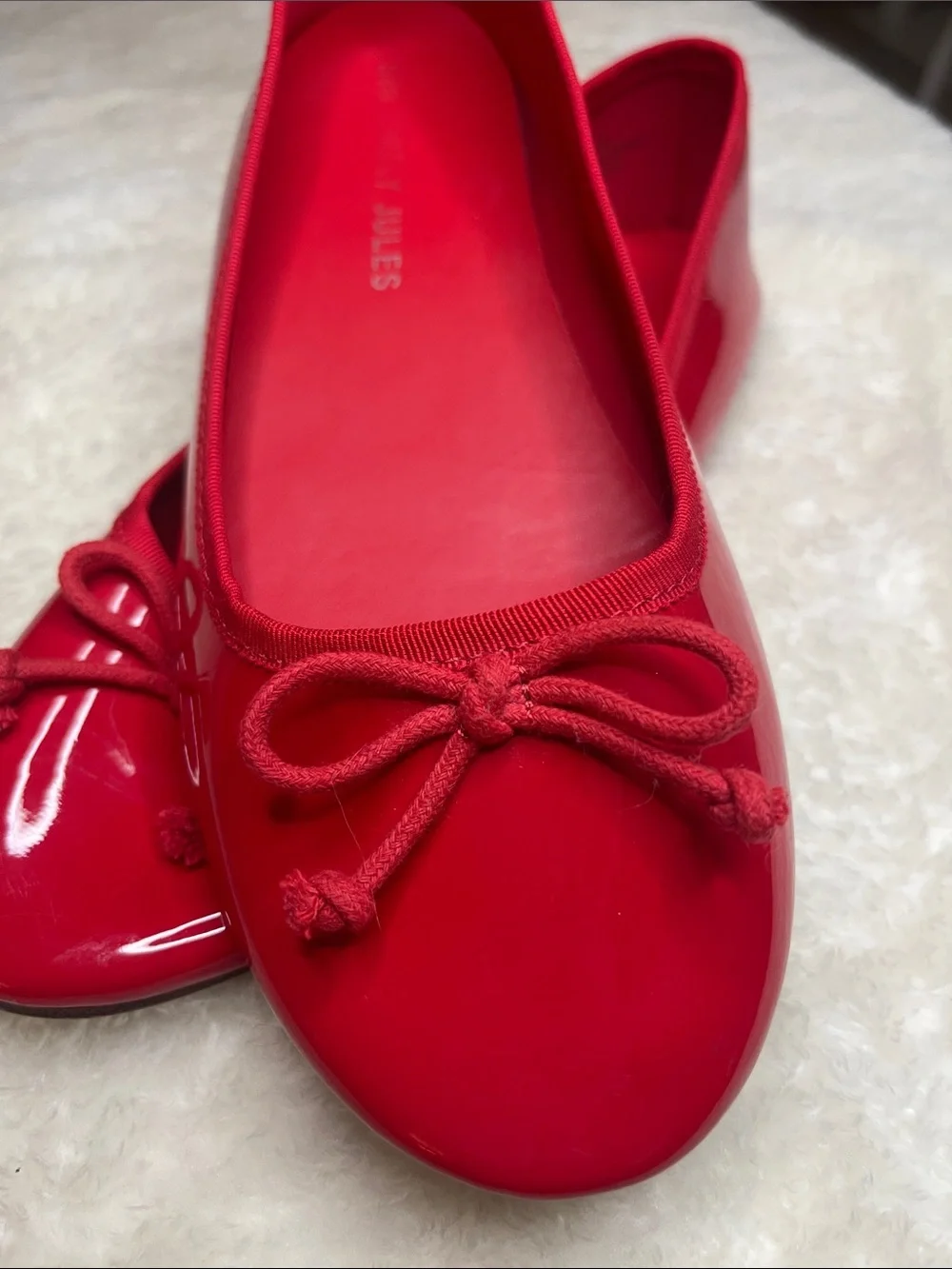 Red Ballet Flats by Sincerely Jules - Picture 2 of 6